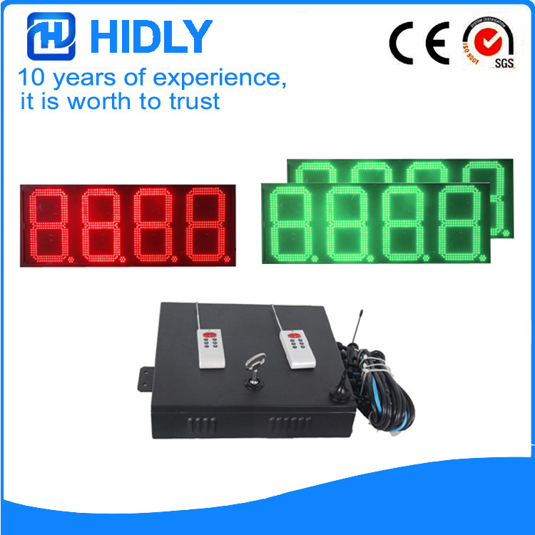 16 Inch Red&Green LED Oil Signs