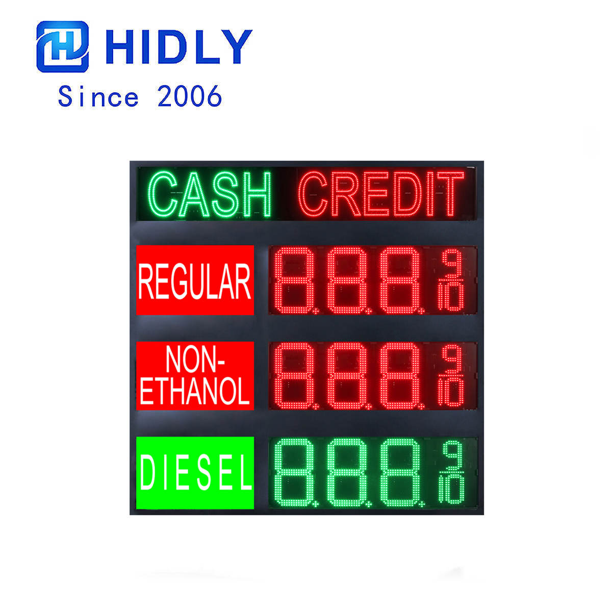 Gas LED Station Signs-GAS152152D