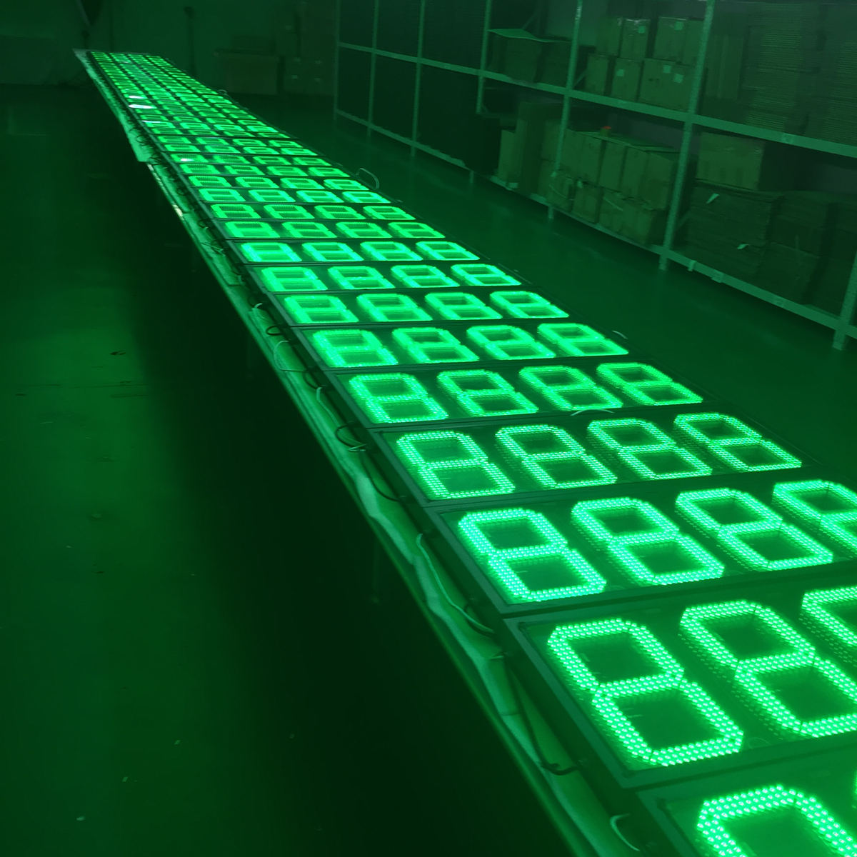 LED GAS DIGIT BOARD