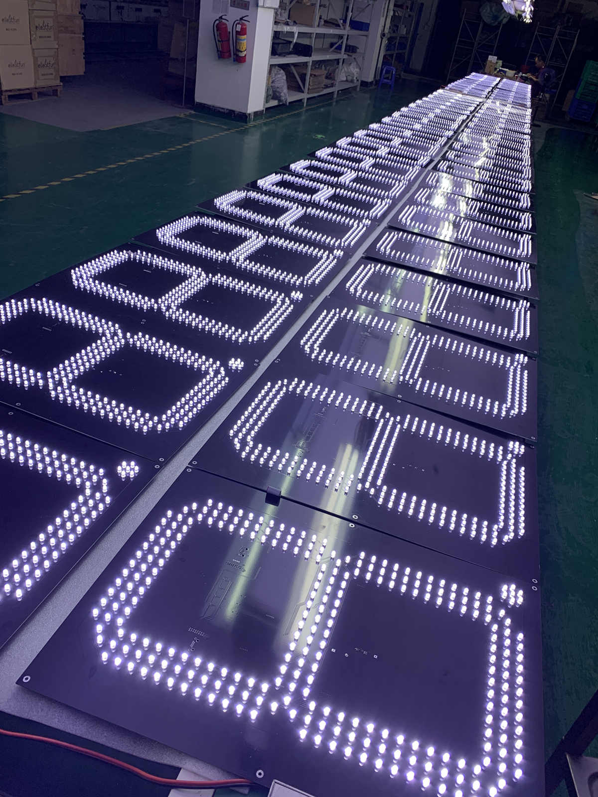 LED digit board 