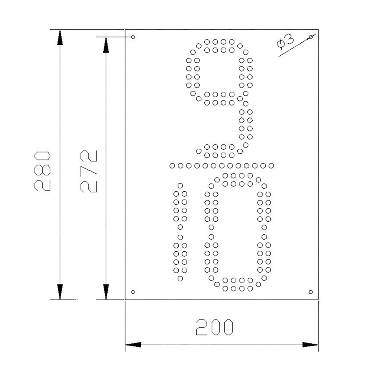 led digital board