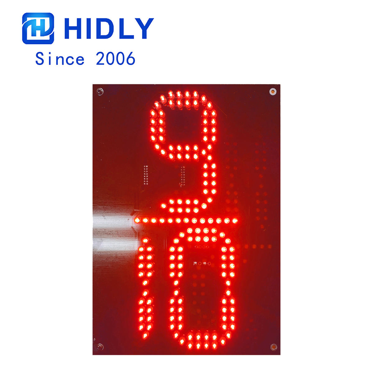 10 Inch Red 9/10 LED Digit Board