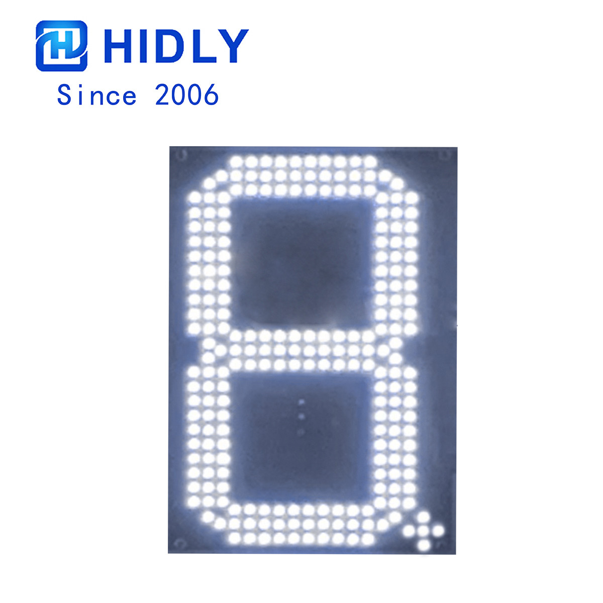 White 10 Inch  Led Digital Boards