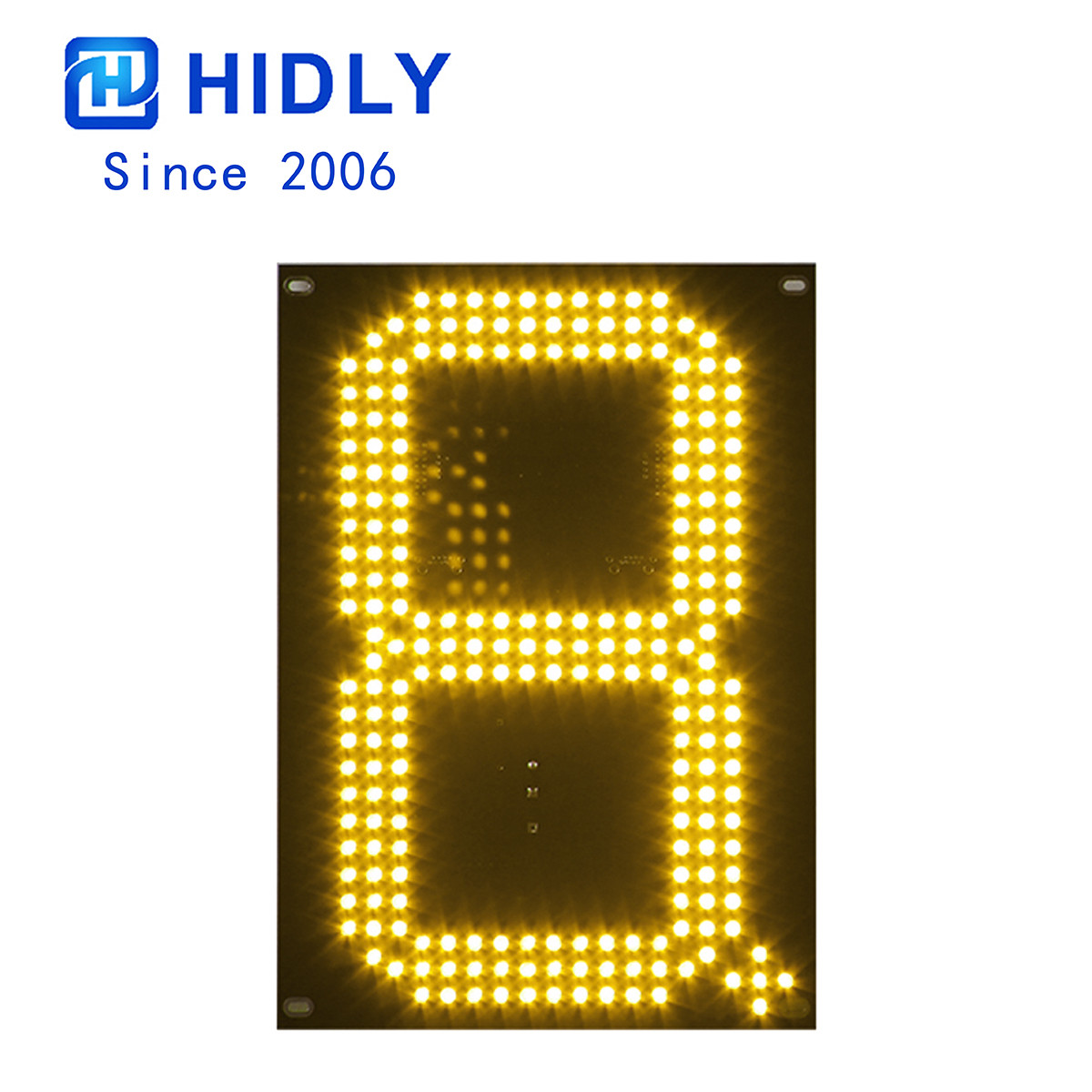 Yellow 10 Inch Led Digital Board