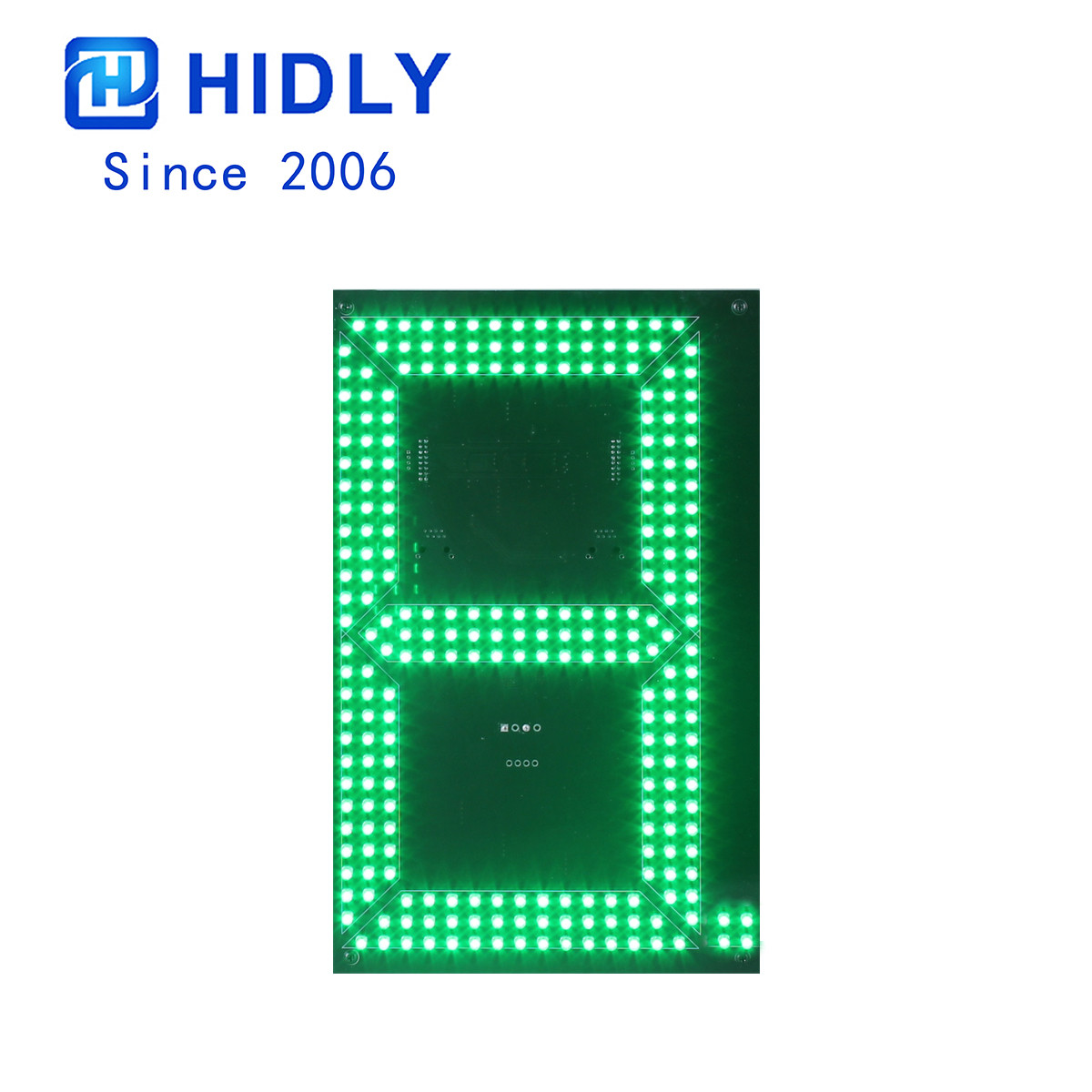 Green 12 Inch LED Digits