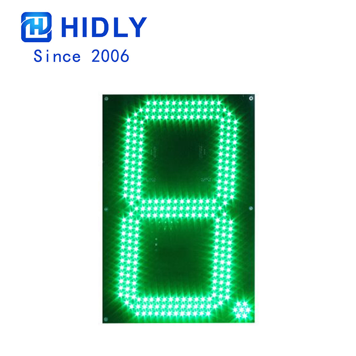 16 Inch Green Oblique LED Digital Boards