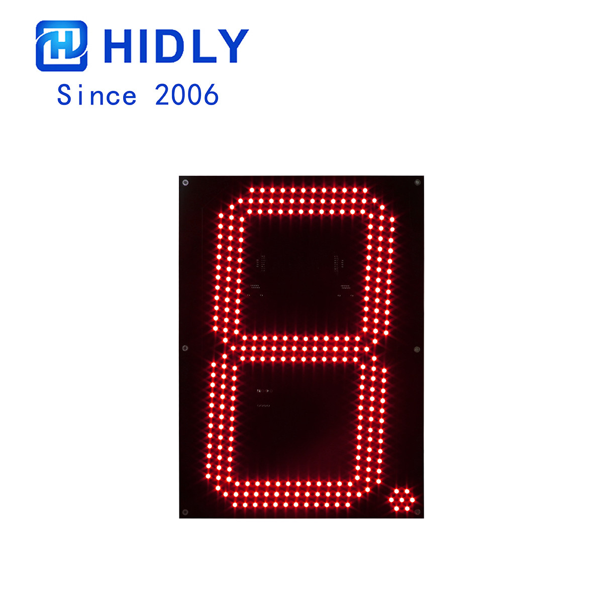 16 Inch Red Oblique LED Digital Boards