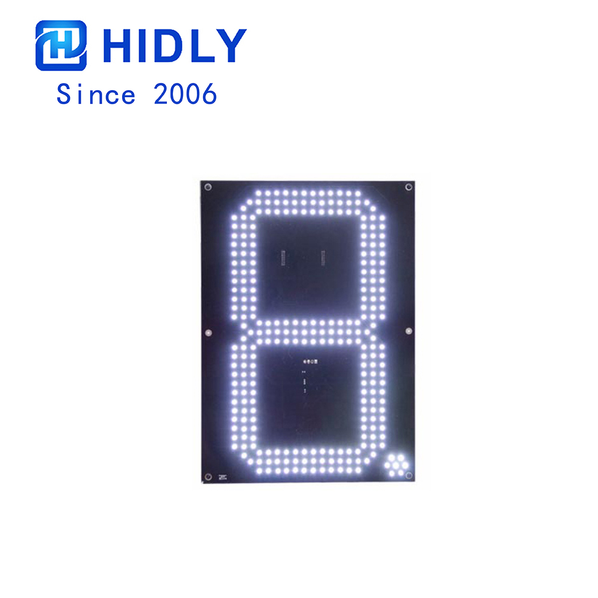 16 Inch White LED Digital Boards