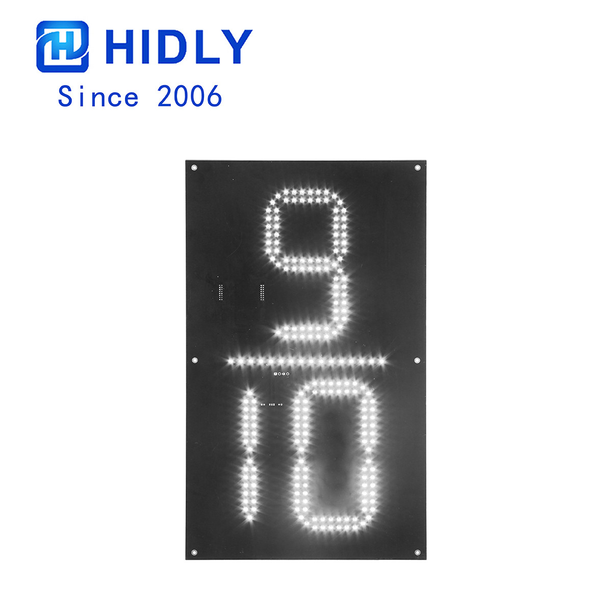 White 18 Inch 9/10 Led Digital Board