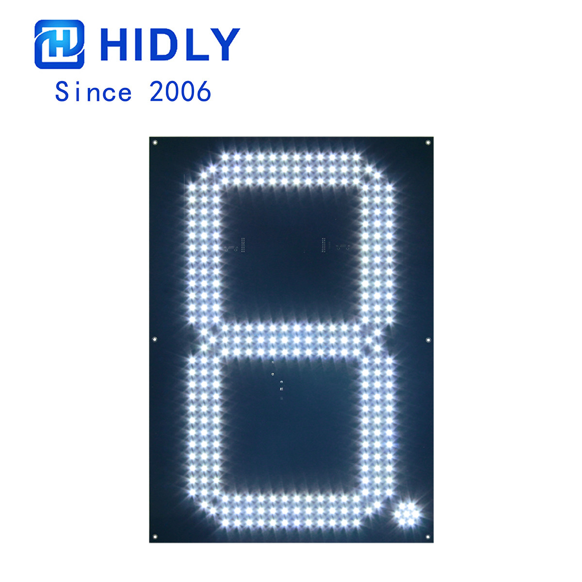 White 20 Inch LED Digital Board