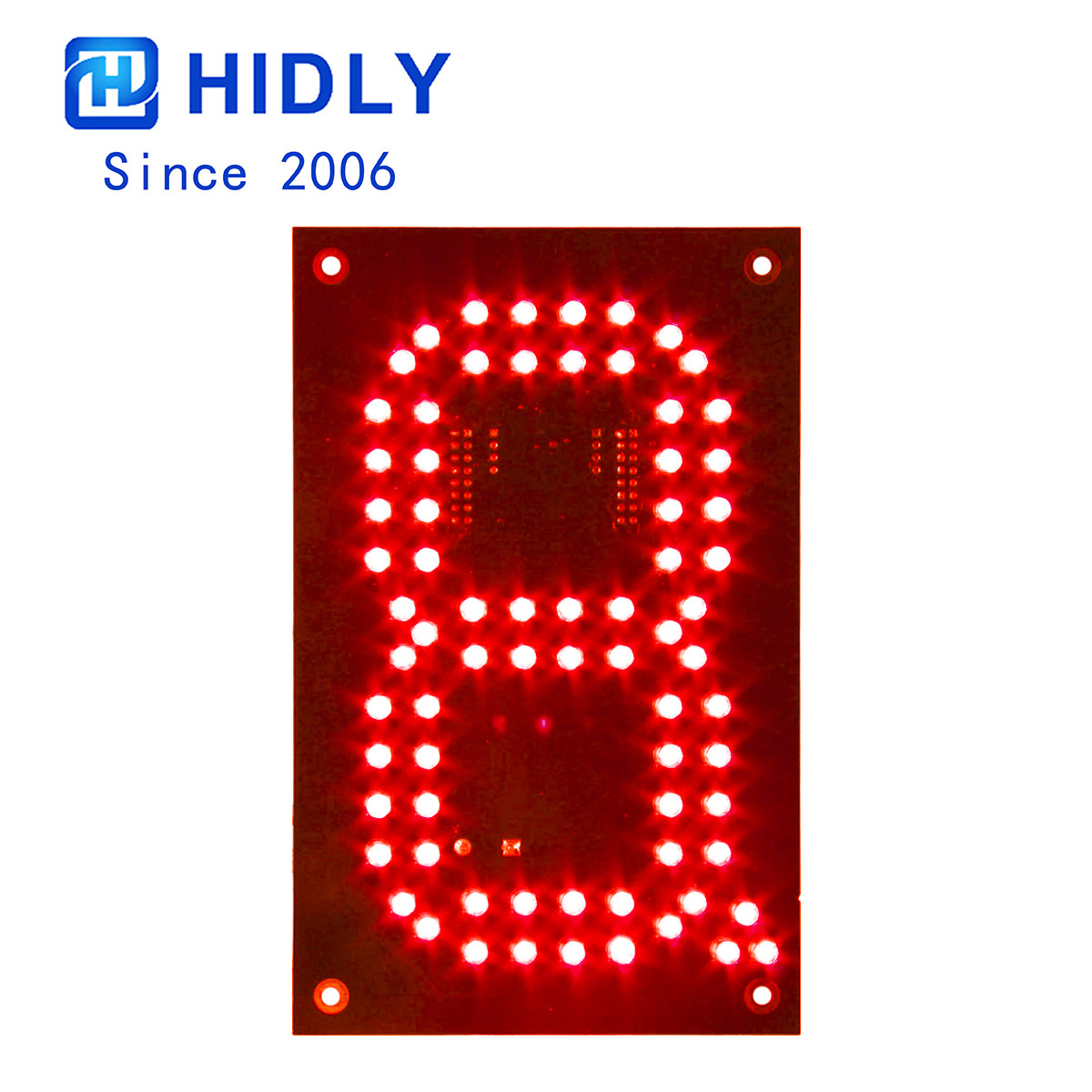 Red 6 Inch Led Digital Board