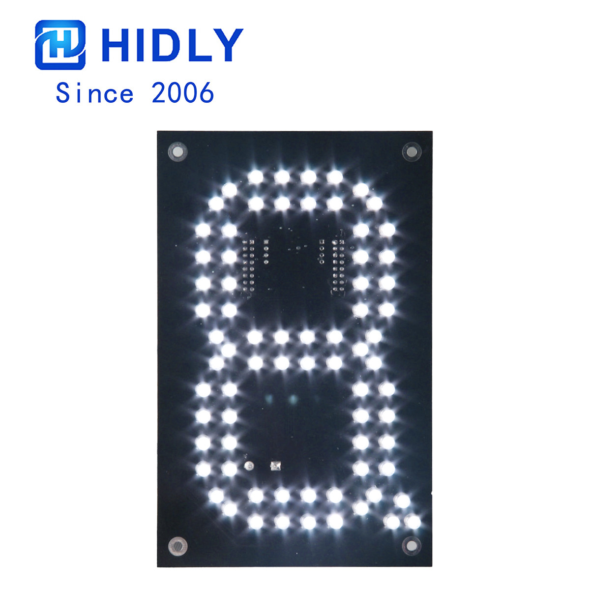 White 6 Inch Led Digital Board