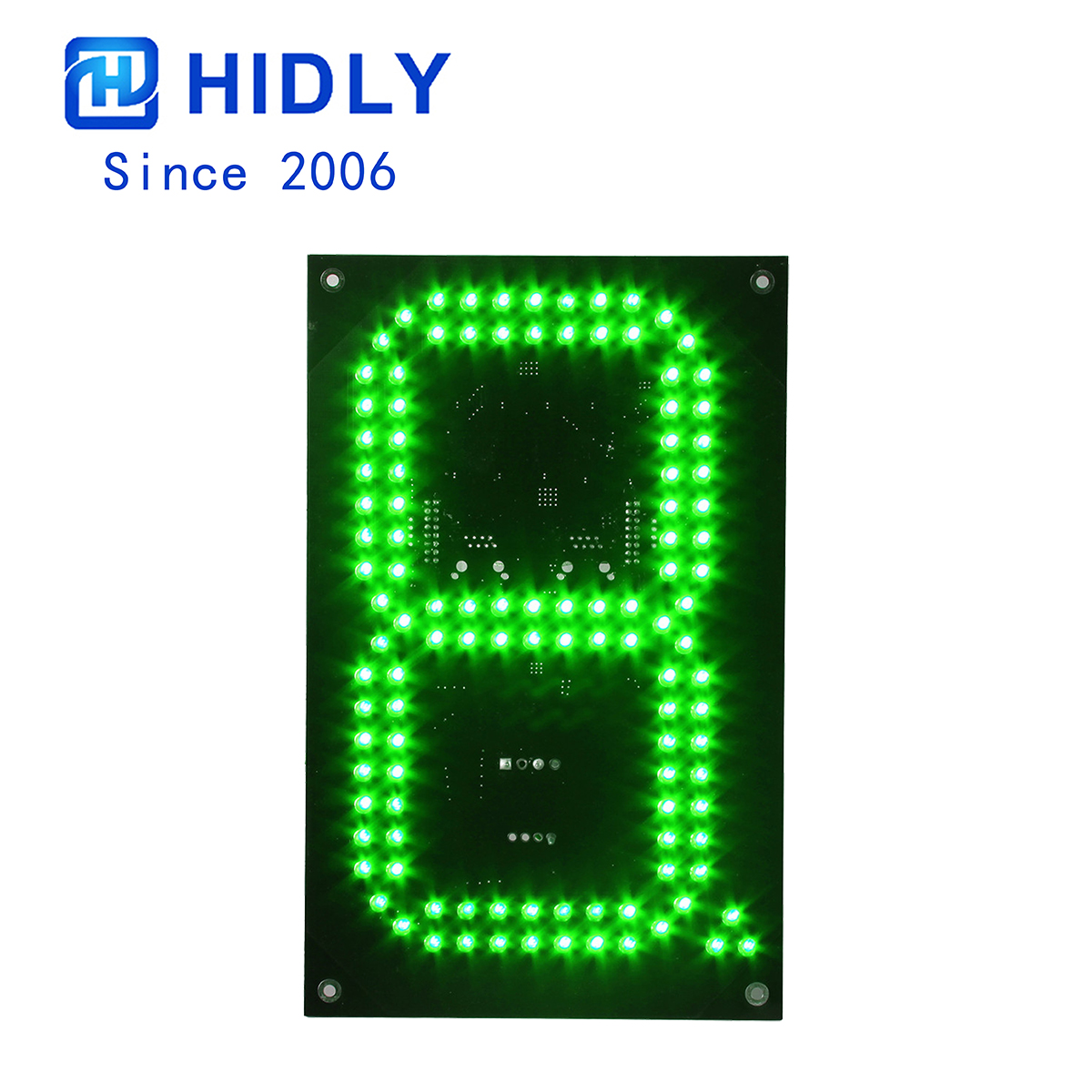 Green 8 Inch Led Digital Board