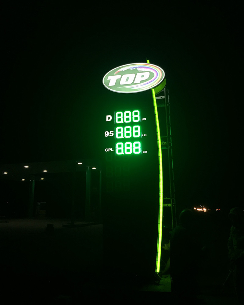 LED gas price signs