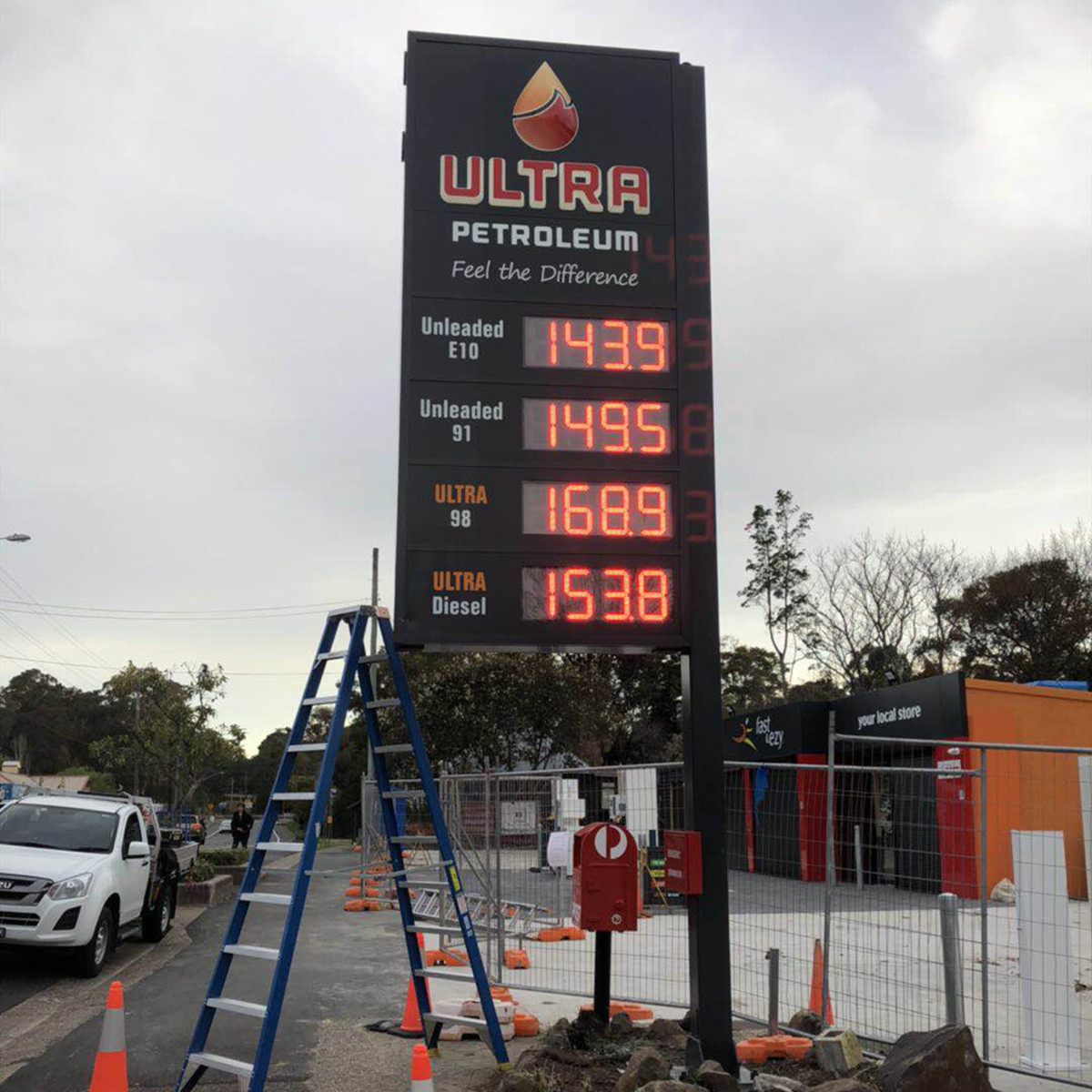 led gas price signs