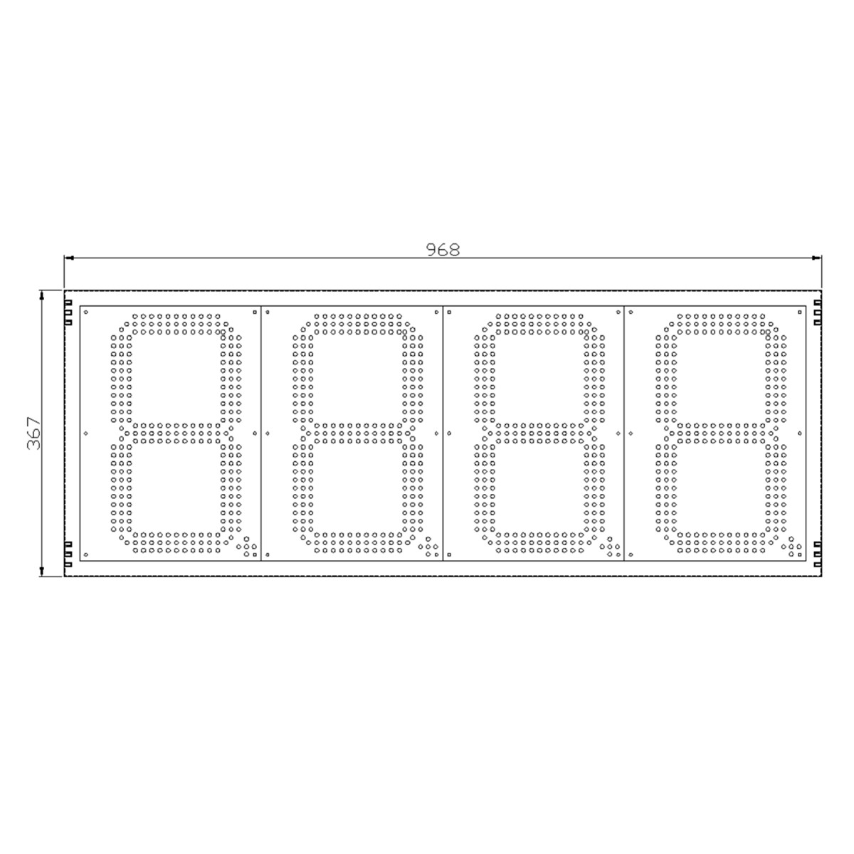 american LED gas signs