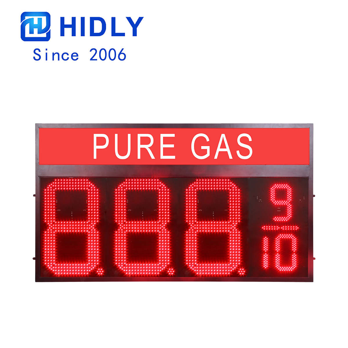 American Pure Gas Led Gas Station Signs