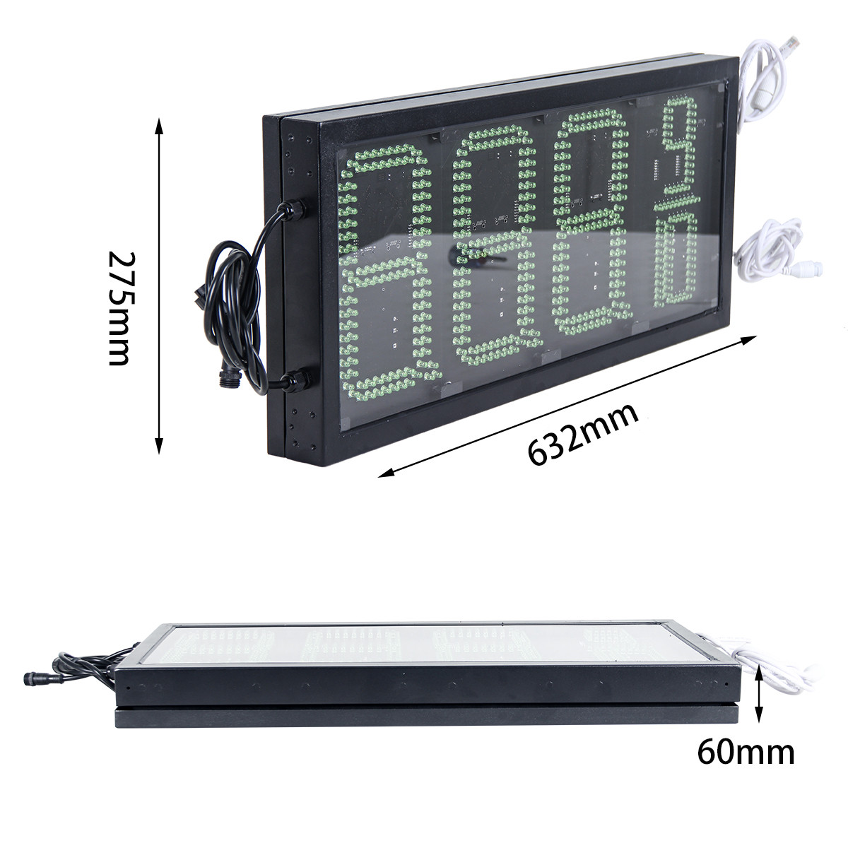 PWM LED gas price displays