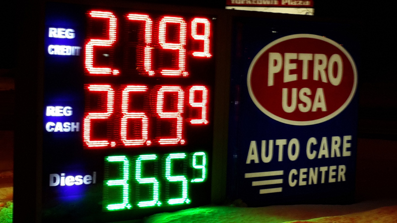 Hidly LED Oil Price Signs in Cleveland