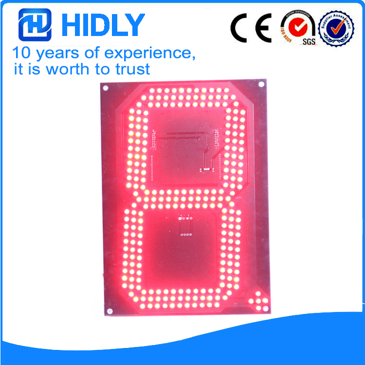 12 Inch Red LED Price Screen