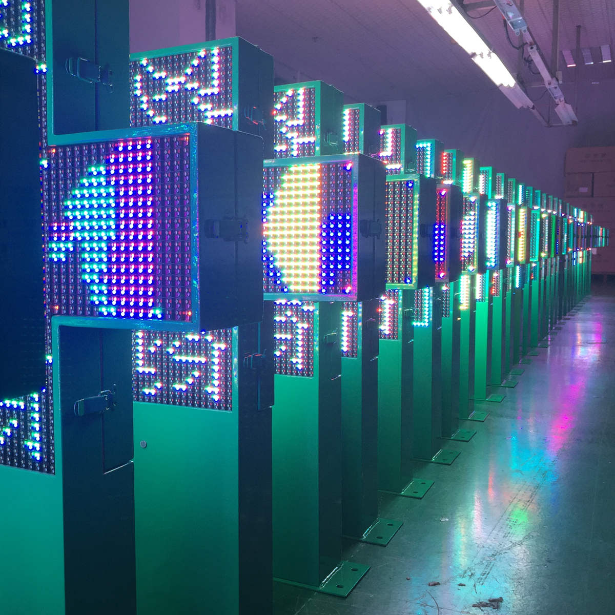 led pharmacy cross display