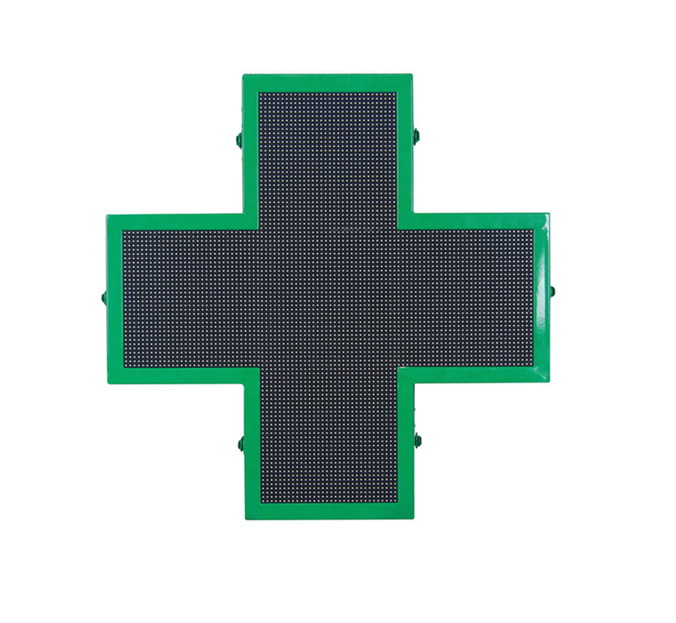 pharmacy LED cross display