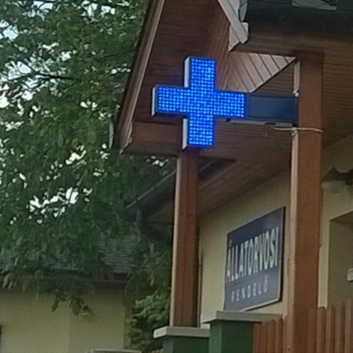 outdoor pharmacy led screen
