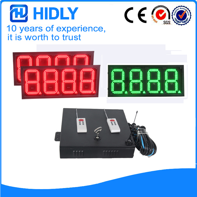 8Inch 2R1G LED Digital Display For Station