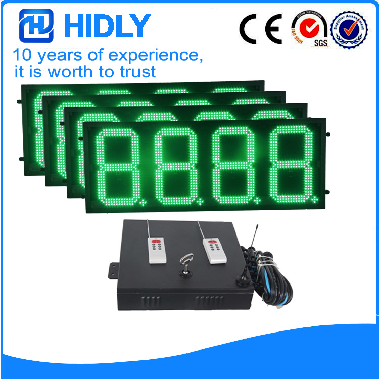 HIDLY LED GAS SIGNS FOR STATIONS