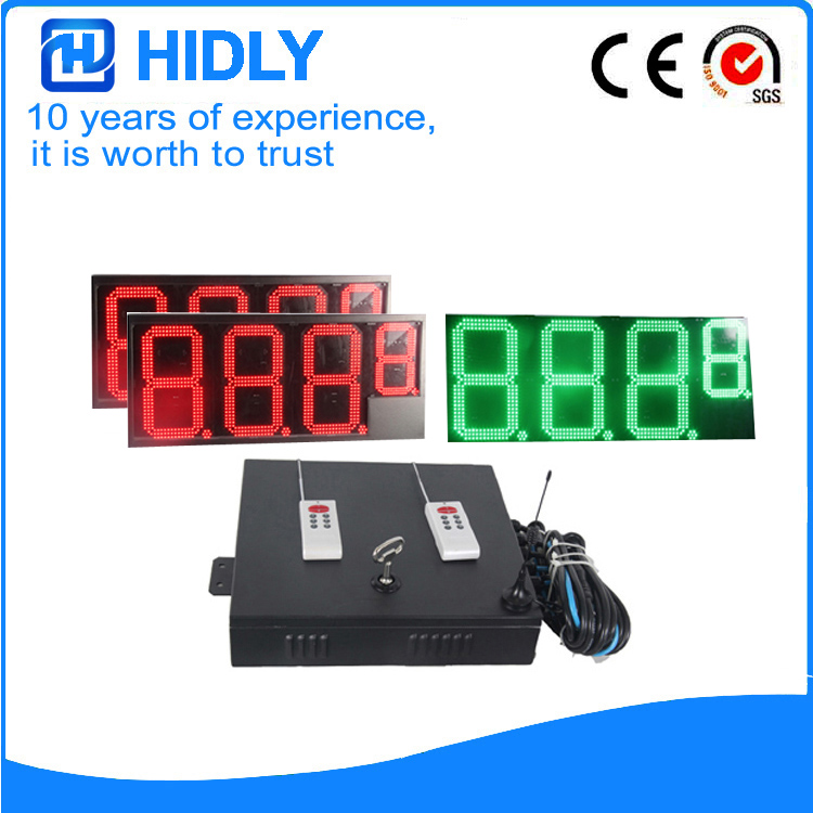 16 Inch 2R1G LED Digital Display For Station