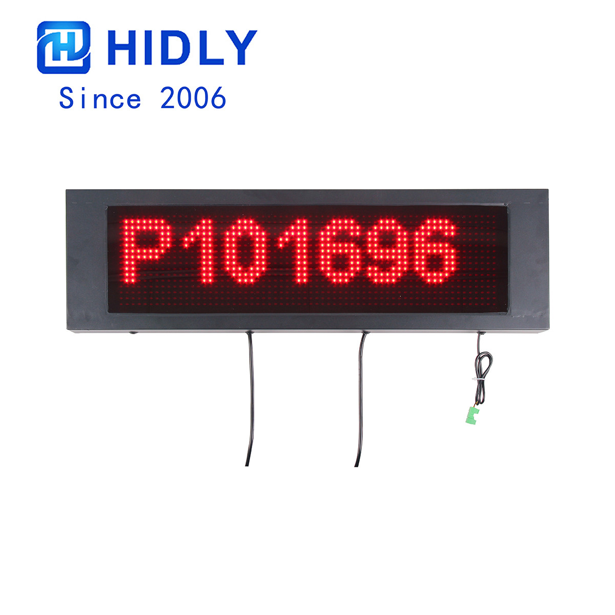 HIDLY P10 RED Parking Signs