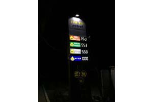 LED Gas Price Signs Cases Collection In Europe-17