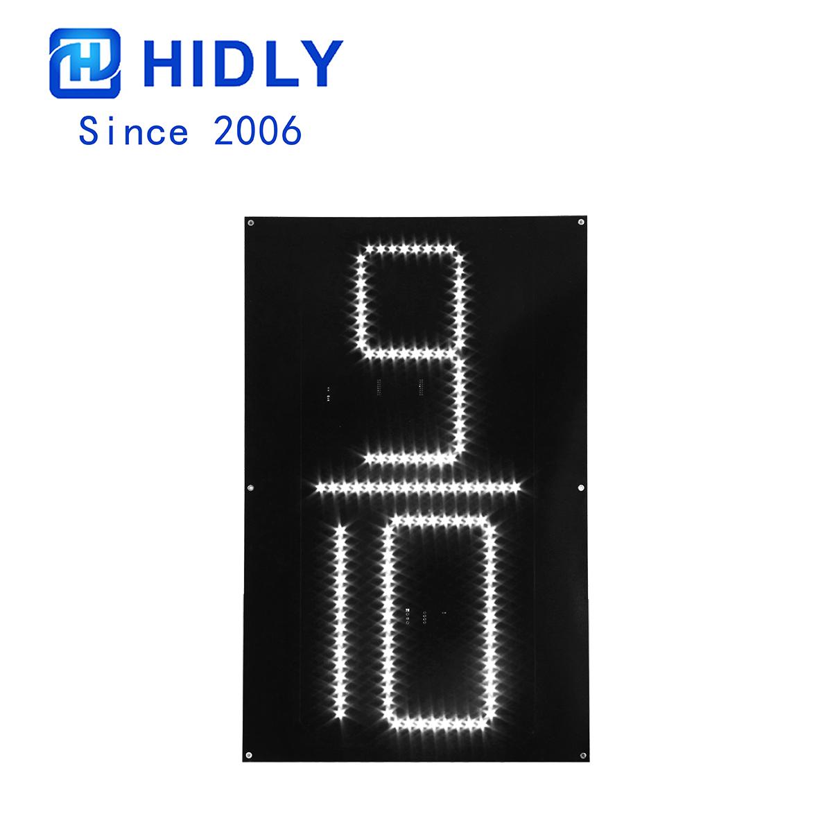 24 Inch 9/10 White LED Digital Board