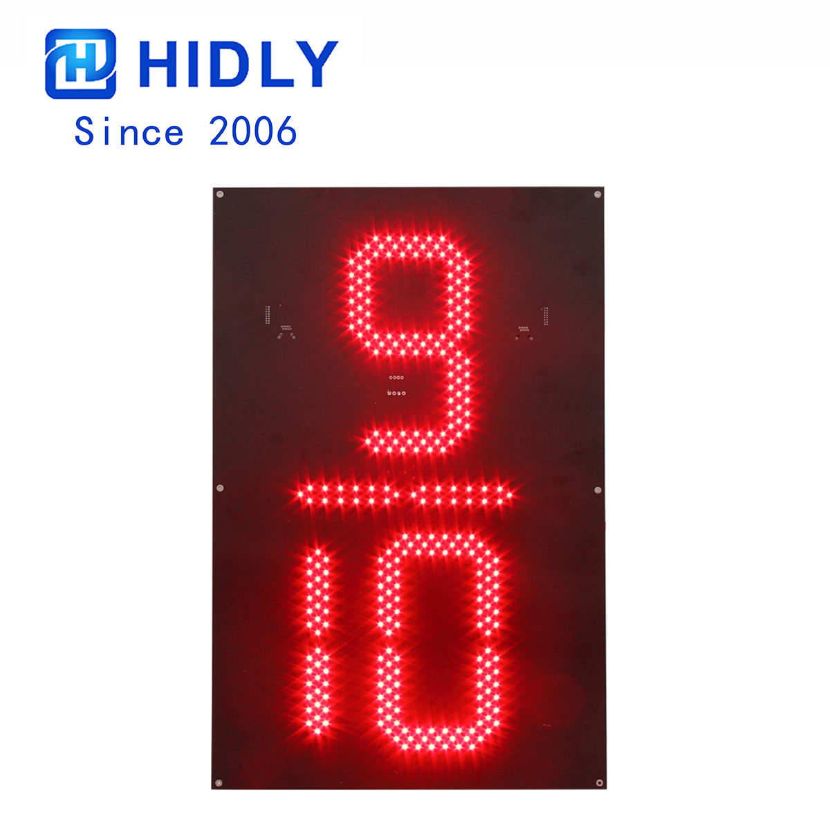 24 Inch Red 9/10 Led Digital Board