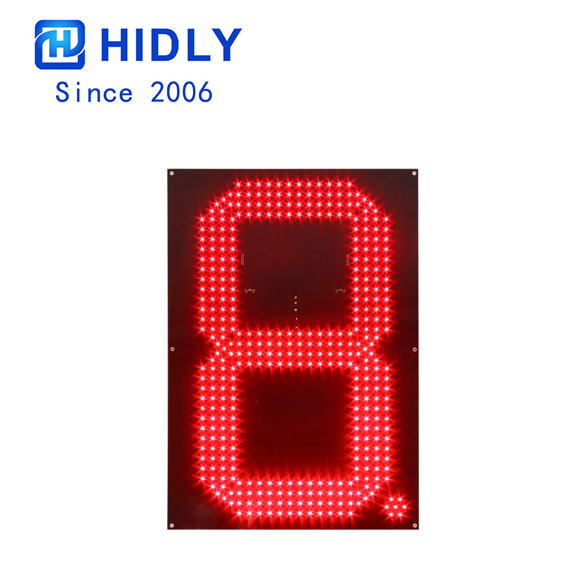 Red 24 Inch  LED Digits