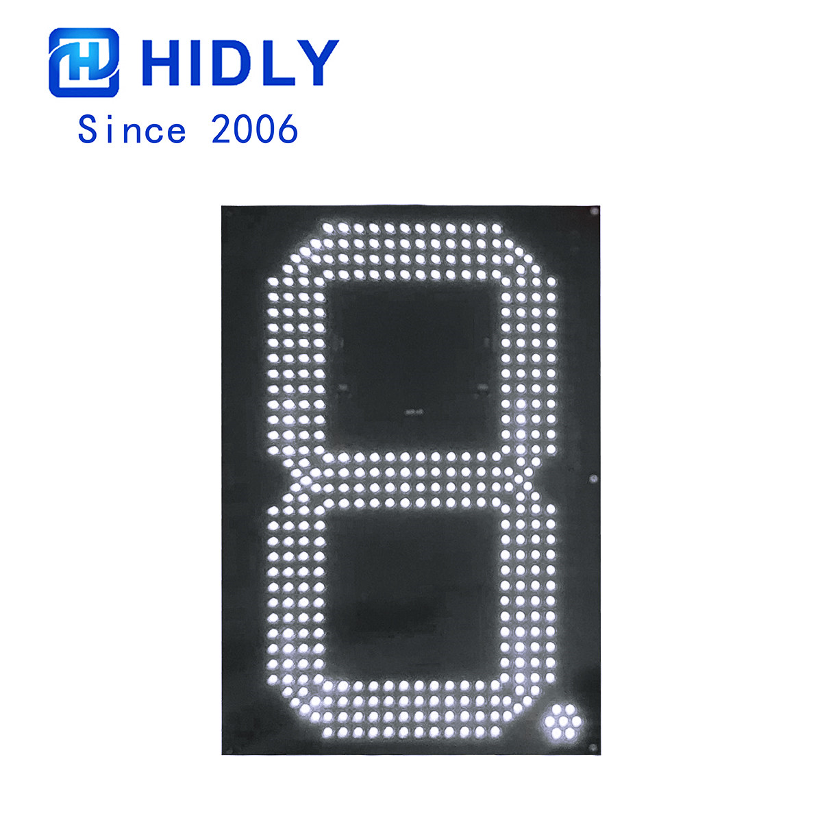 24 Inch White LED Digital Board