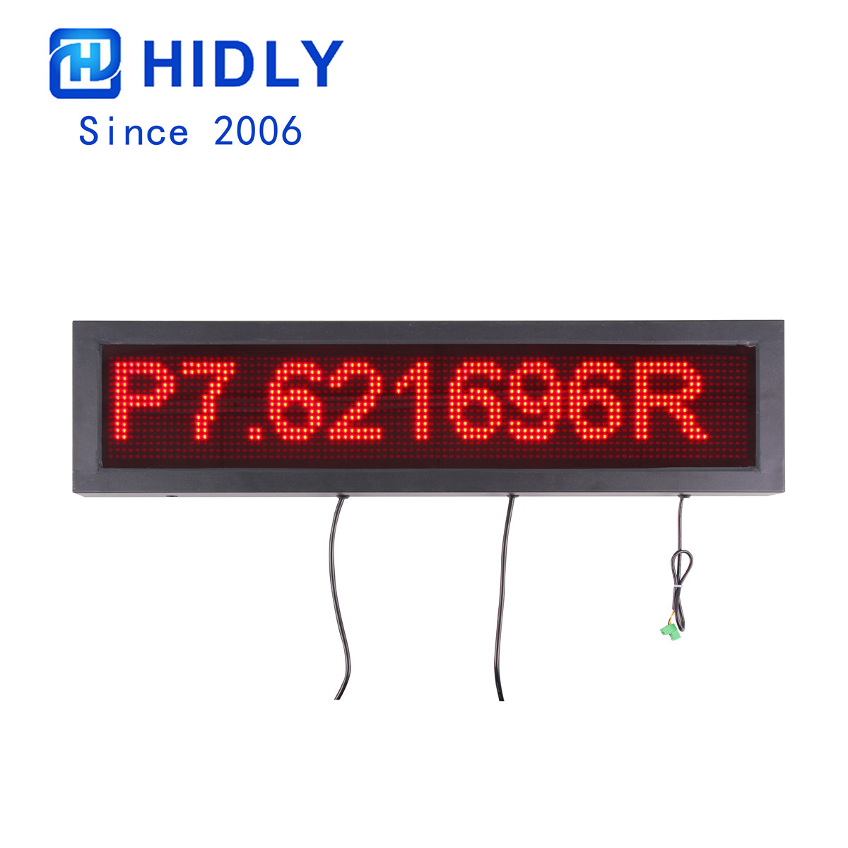 P7.62 Red LED Parking Garage Signs