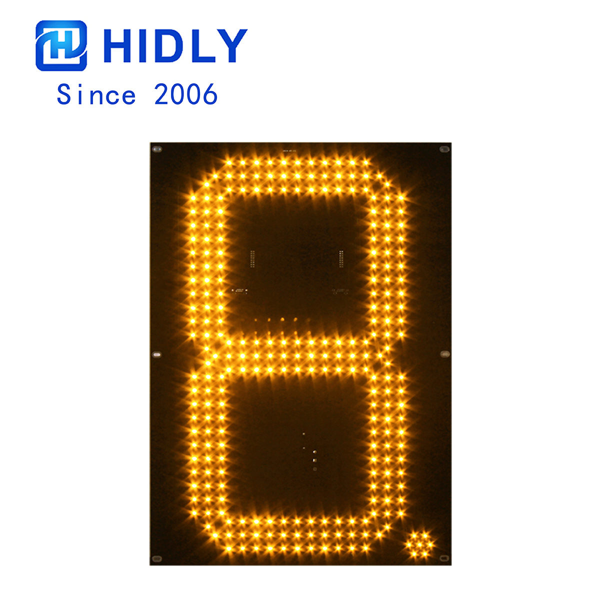 Yellow 18 Inch Led Digital Board