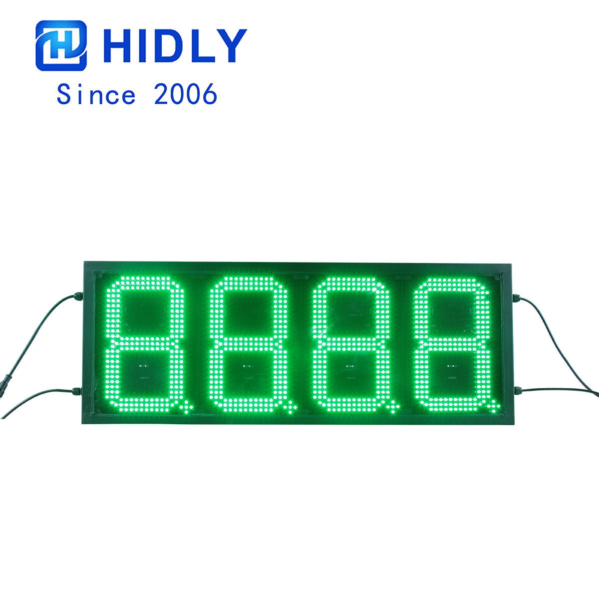 American 10 Inch Green Super Bright Led Gas Price Display