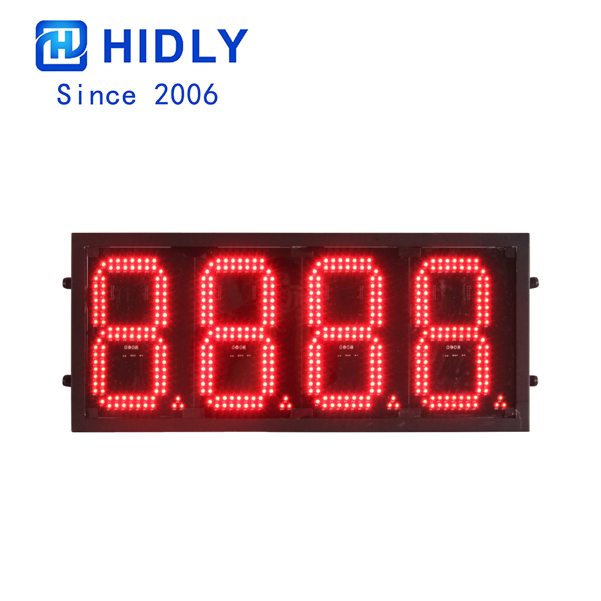 PWM 8 Inch Red Super Bright Led Gas Price Signs