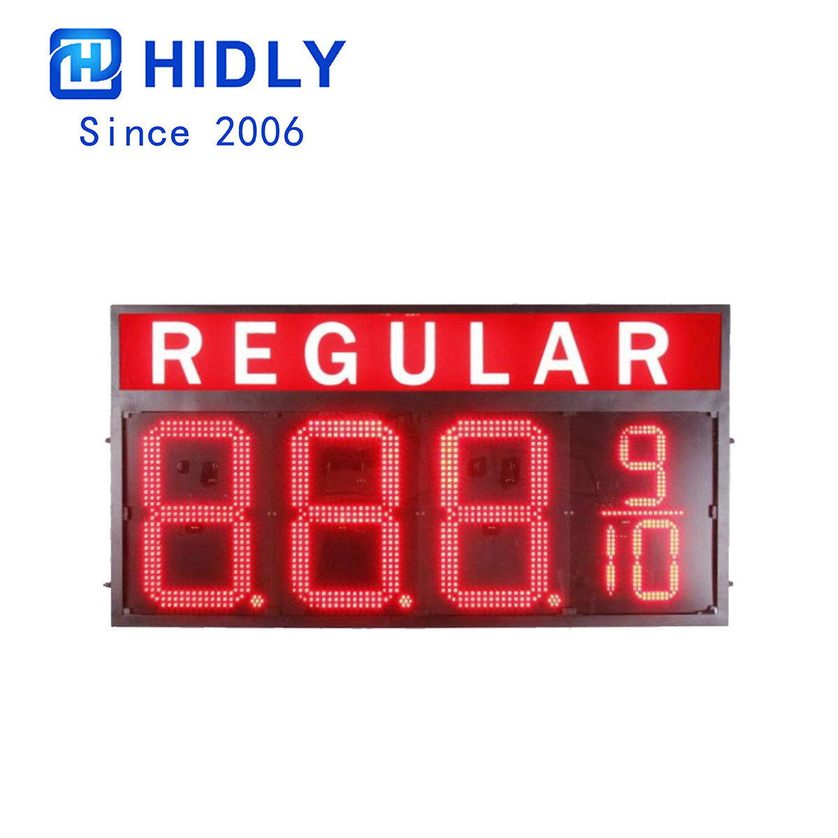 Regular LED Gas Price Signs:GAS16Z8889R-REGULAR