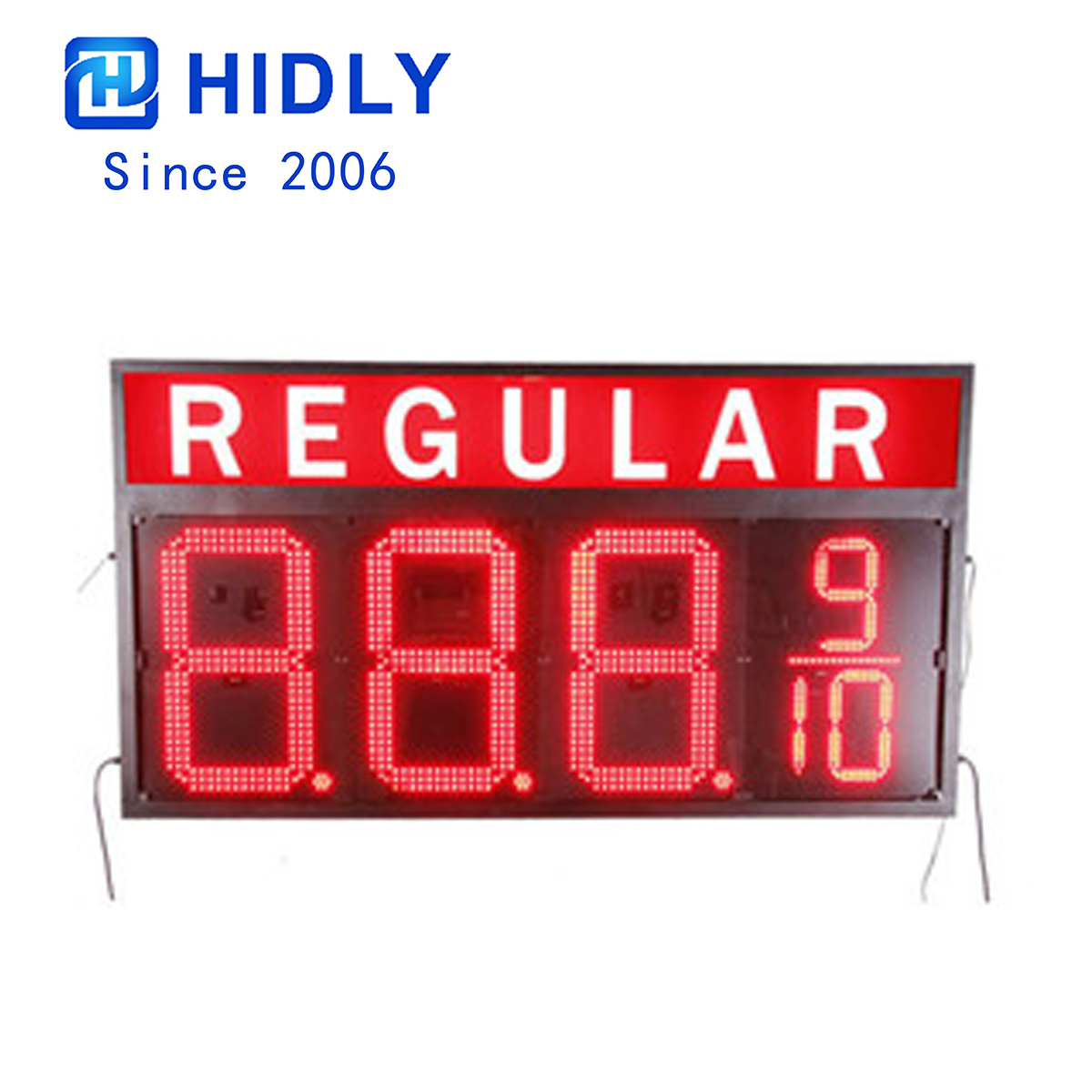 Outdoor Waterproof Red Regular Gas Led Sign:GAS20Z8889R-REGULAR