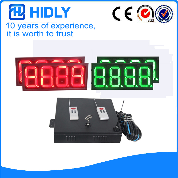 8 Inch 2R2G LED Digital Display For Station