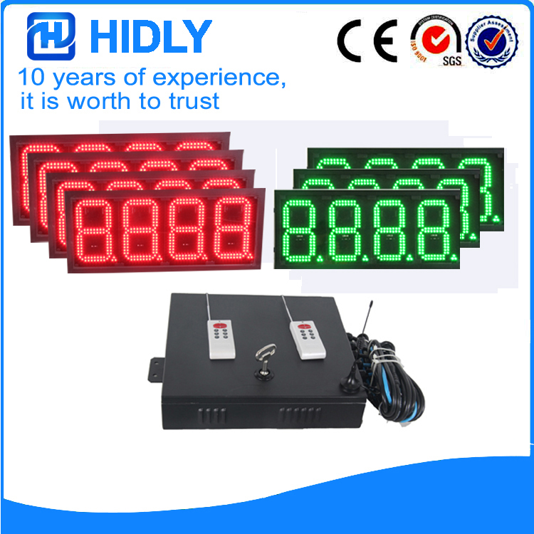 8 Inch 4R3G LED Oil Display For Station