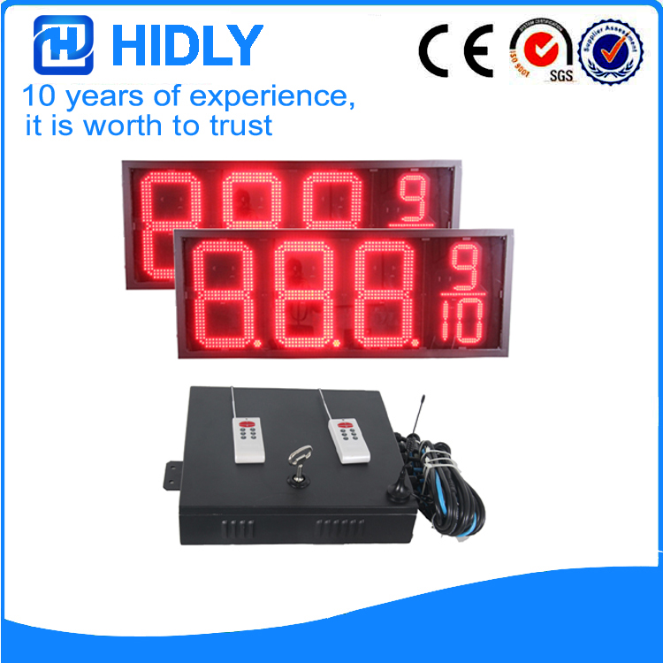 16 Inch Red LED Digital Signs